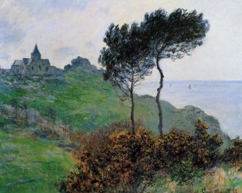 Claude Oscar Monet : Church at Varengeville, Grey Weather